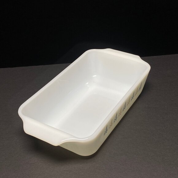 Vintage Fire King Candle Glow  1QT Loaf Pan Ovenware Anchor Hocking Bakeware - Picture 3 of 10